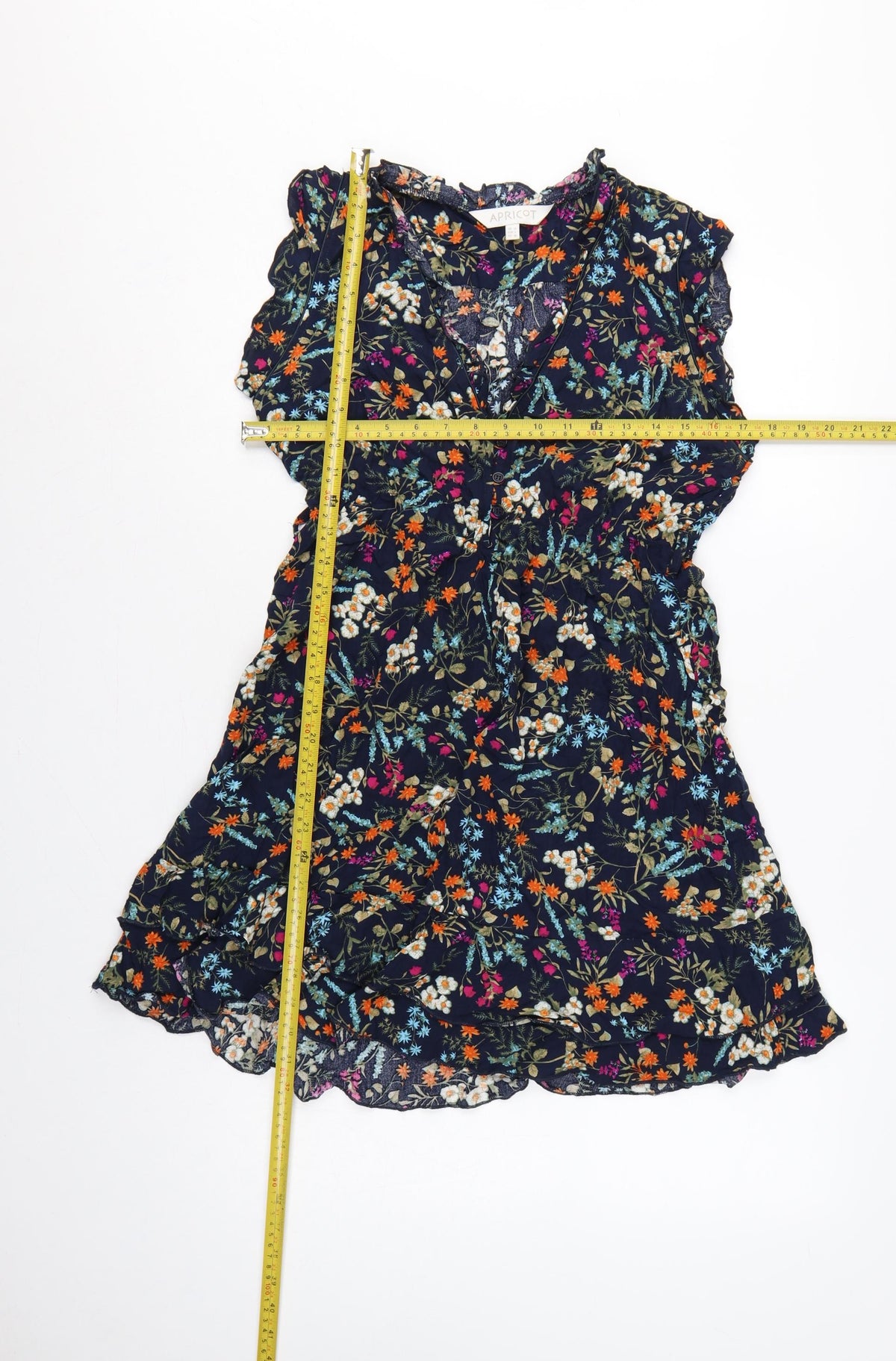 Apricot Women Multicoloured Floral UK 14 Fit & Flare Chiffon Dress