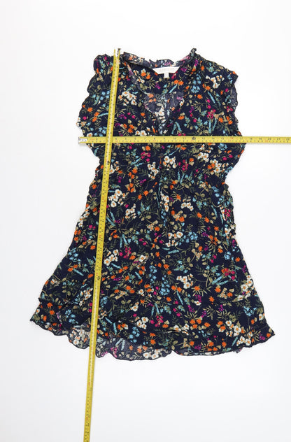 Apricot Women Multicoloured Floral UK 14 Fit & Flare Chiffon Dress