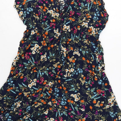 Apricot Women Multicoloured Floral UK 14 Fit & Flare Chiffon Dress