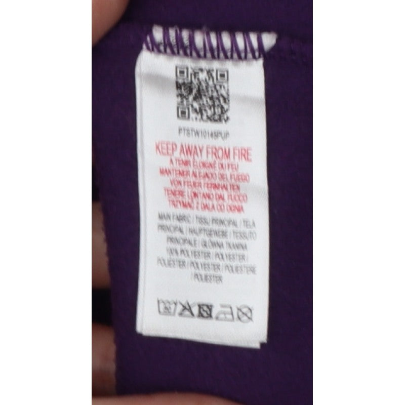 Peter Storm Women’s Purple Size 8 Fleece Pullover Sweatshirt Logo
