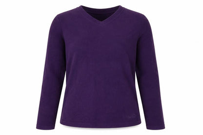 Peter Storm Women’s Purple Size 8 Fleece Pullover Sweatshirt Logo