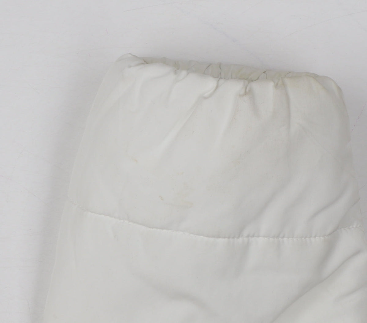 Marks and Spencer Women White L Puffer Jacket Quilted Full Zip