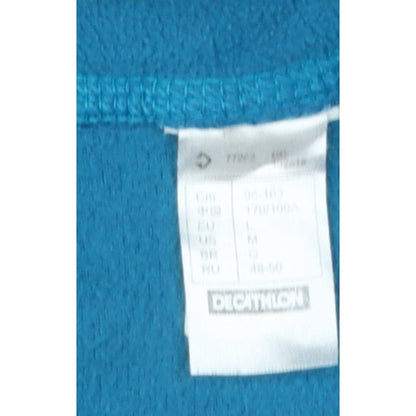 Quechua Women’s Blue UK 12 1/4 Zip Fleece Pullover Sweatshirt