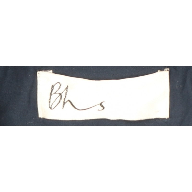 Bhs Women’s Blue UK 12 Mid-Length Cotton Zip Basic Jacket