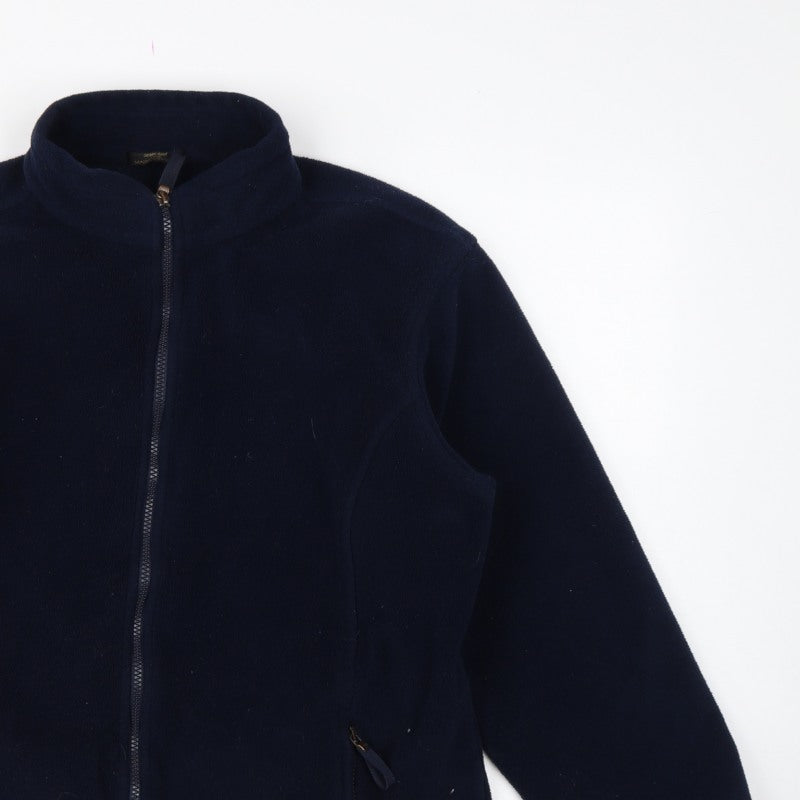 M&S St Michael Women’s Navy Blue UK 18 Fleece Full Zip Jacket