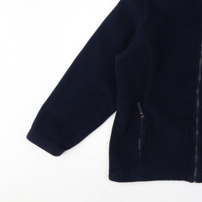 M&S St Michael Women’s Navy Blue UK 18 Fleece Full Zip Jacket