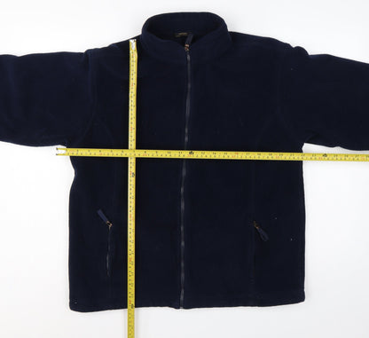M&S St Michael Women’s Navy Blue UK 18 Fleece Full Zip Jacket