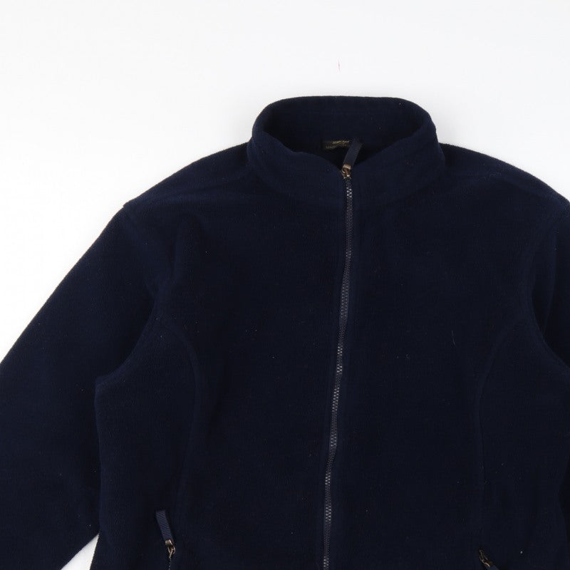 M&S St Michael Women’s Navy Blue UK 18 Fleece Full Zip Jacket