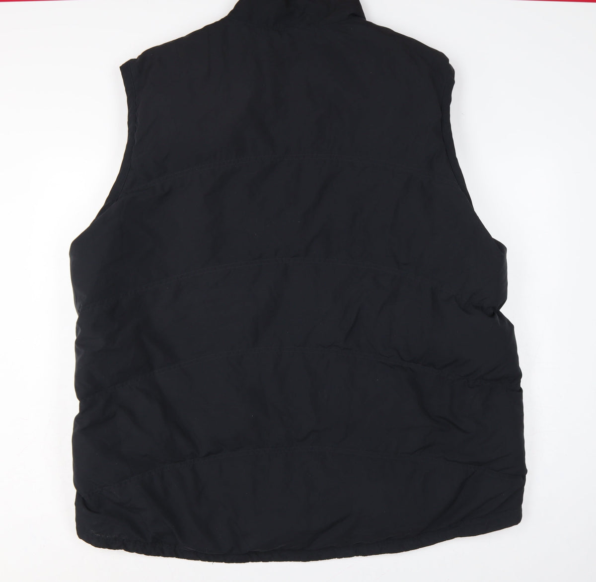 Reebok Men’s Black Grey 3XL Padded Bodywarmer Gilet Full Zip