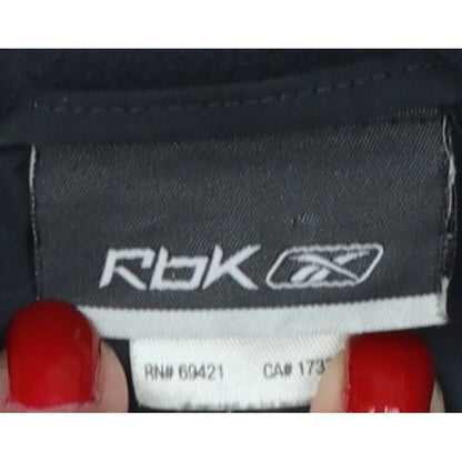 Reebok Men’s Black Grey 3XL Padded Bodywarmer Gilet Full Zip