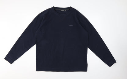 Rohan Men’s Blue M Vital Top Fleece Crew Neck Pullover Sweatshirt