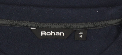 Rohan Men’s Blue M Vital Top Fleece Crew Neck Pullover Sweatshirt