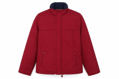 Amy Moore Women’s Red M Padded Full Zip Jacket Collared