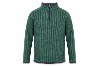 Weird Fish Women’s Green Size 10 Quarter Zip Fleece Sweatshirt