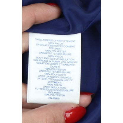 Land's End Women’s Blue XL Quilted Puffer Jacket Full Zip