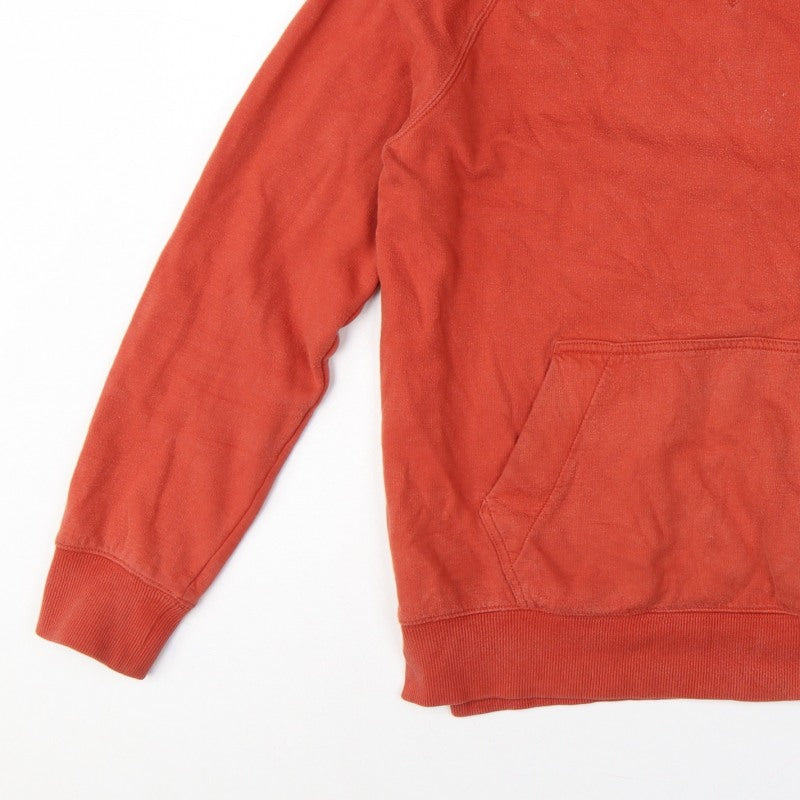 G-Star RAW Men’s Orange M Pullover Crew Neck Logo Sweatshirt