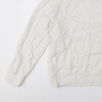 Polo Ralph Lauren Men’s White L Crew Neck Pullover Sweatshirt Logo