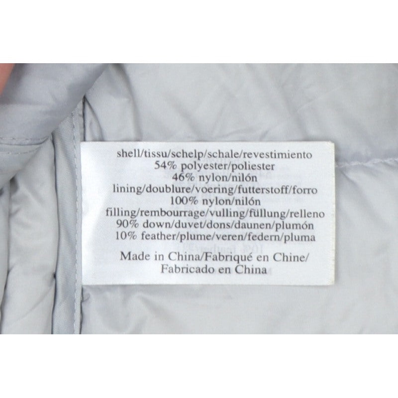 Laura Ashley Women Grey UK 8 Quilted Down Puffer Jacket