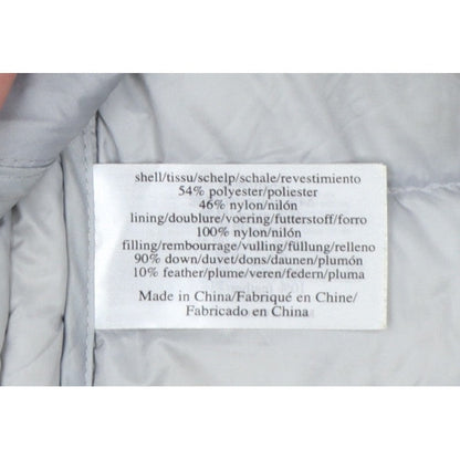 Laura Ashley Women Grey UK 8 Quilted Down Puffer Jacket