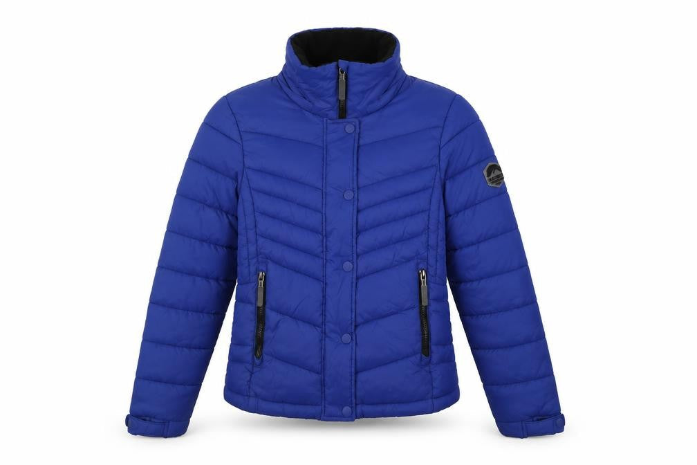 Superdry Women’s Blue UK 8 Puffer Jacket Quilted Insulated
