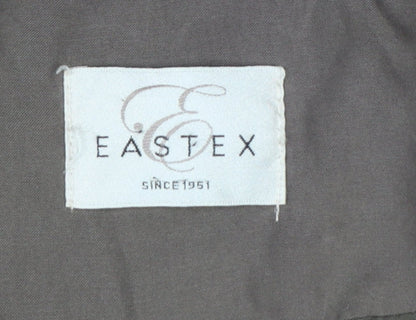 Eastex Women’s Brown UK 14 Padded Collared Button Jacket