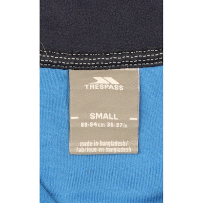 Trespass Men's Blue S 1/4 Zip Fleece Pullover Sweatshirt