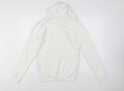 Champion Men’s Ivory XS Pullover Logo Hoodie Hooded Fleece