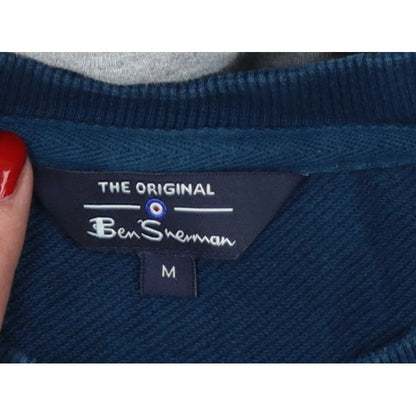 Ben Sherman Men's Multicoloured M Pullover Logo Sweatshirt