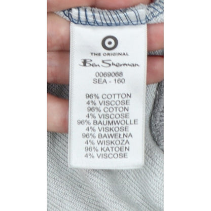 Ben Sherman Men's Multicoloured M Pullover Logo Sweatshirt