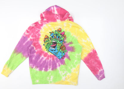 Santa Cruz Men’s Multicoloured S Tie Dye Pullover Graphic Hoodie