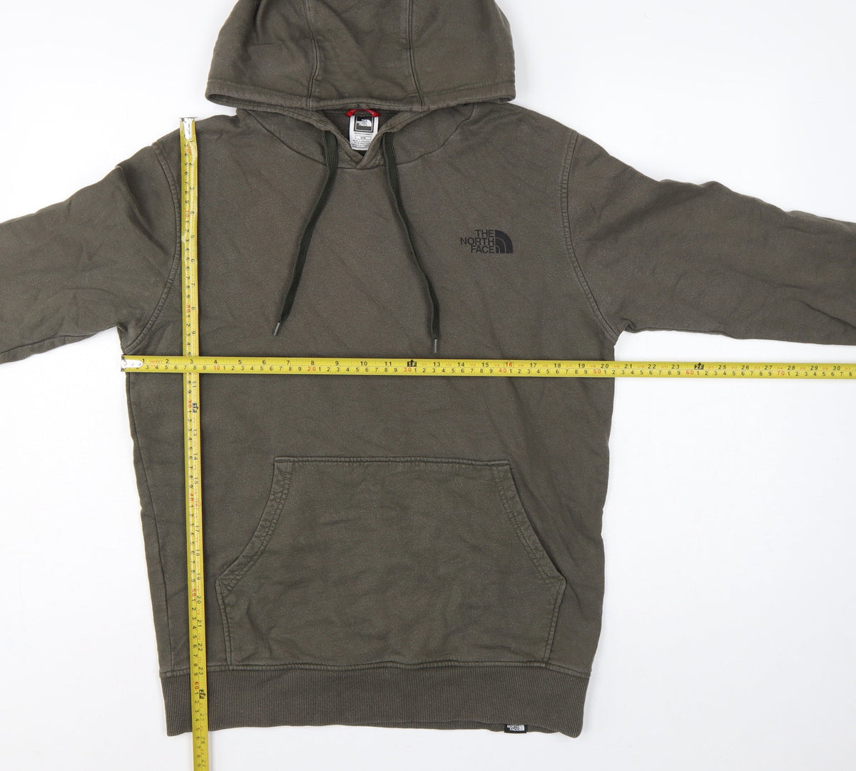 The North Face Men’s Brown M Pullover Hoodie Logo Fleece