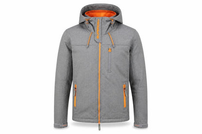 Superdry Men Grey M Windtrekker Hooded Softshell Windbreaker Jacket