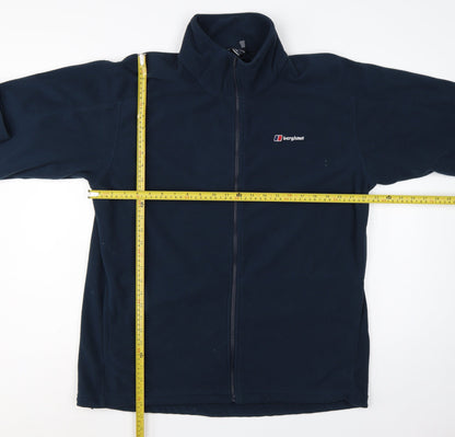Berghaus Men's Navy Blue XL Fleece Full Zip Outdoor Jacket