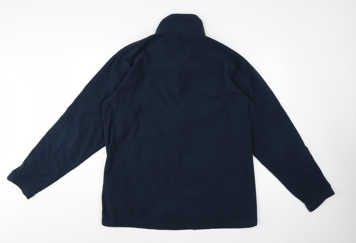 Berghaus Men's Navy Blue XL Fleece Full Zip Outdoor Jacket