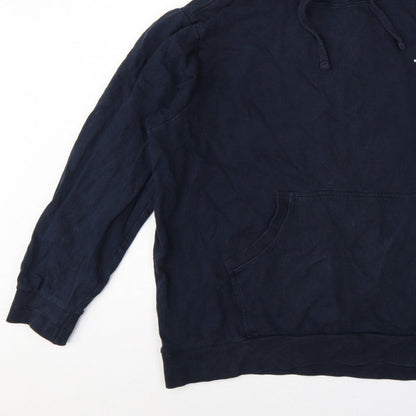 BadRhino Men’s Blue XL Pullover Hoodie Hooded Fleece Pockets