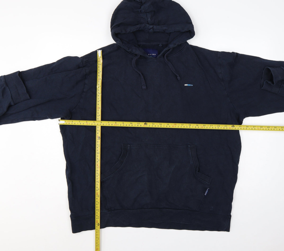 BadRhino Men’s Blue XL Pullover Hoodie Hooded Fleece Pockets