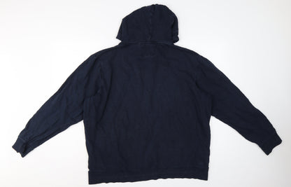 BadRhino Men’s Blue XL Pullover Hoodie Hooded Fleece Pockets