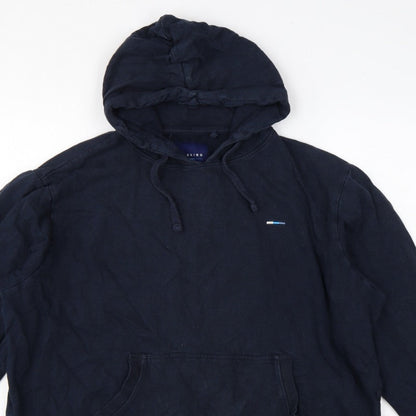 BadRhino Men’s Blue XL Pullover Hoodie Hooded Fleece Pockets