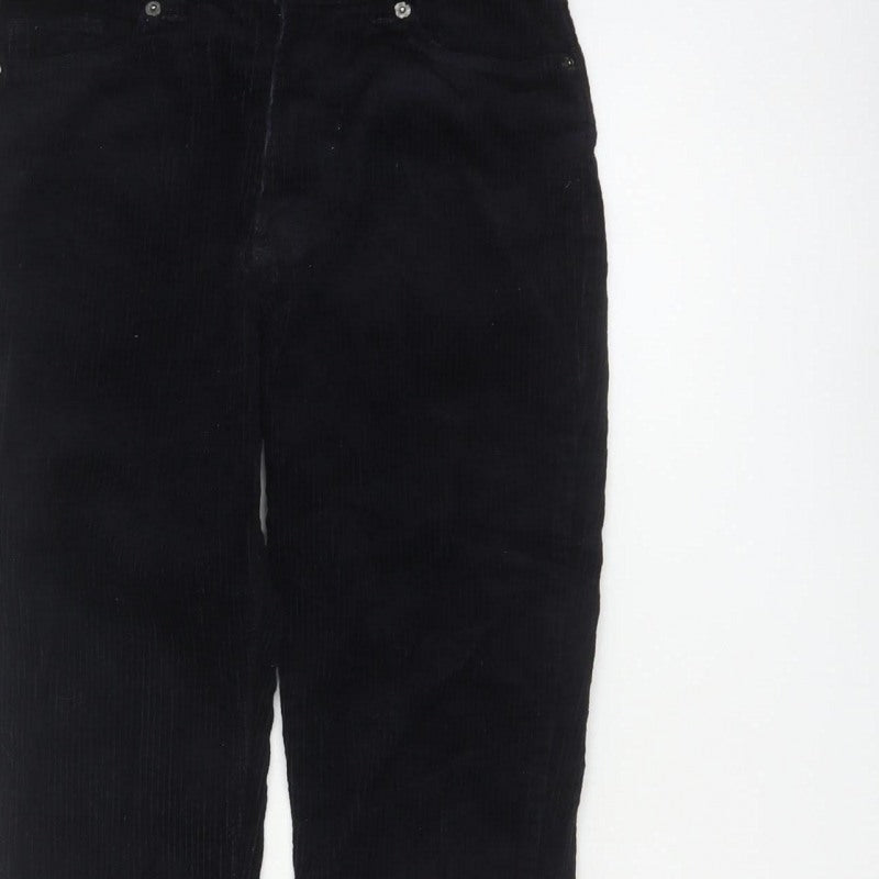 Monki Women’s Black UK 6 Corduroy Skinny Trousers
