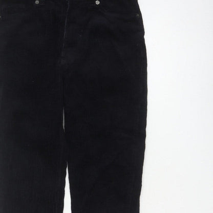 Monki Women’s Black UK 6 Corduroy Skinny Trousers