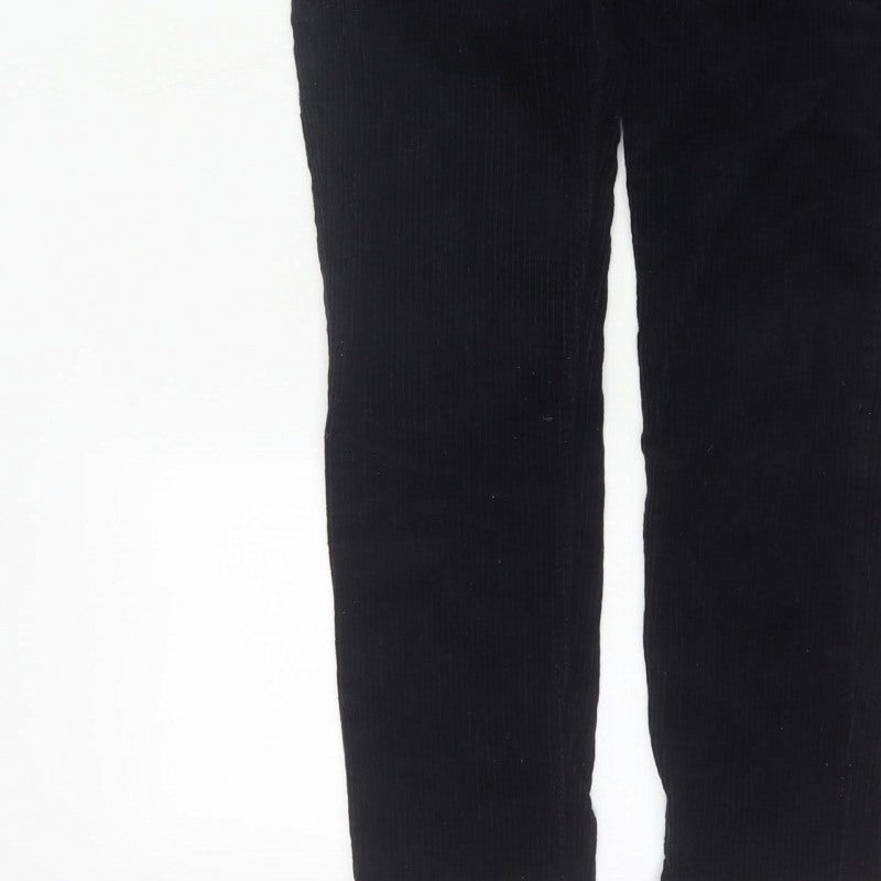 Monki Women’s Black UK 6 Corduroy Skinny Trousers