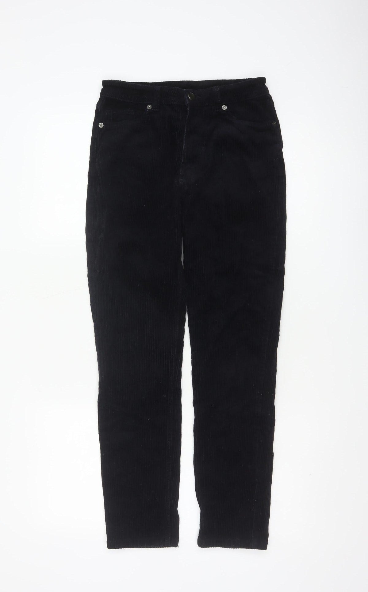 Monki Women’s Black UK 6 Corduroy Skinny Trousers