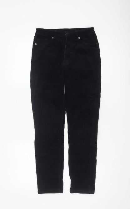 Monki Women’s Black UK 6 Corduroy Skinny Trousers