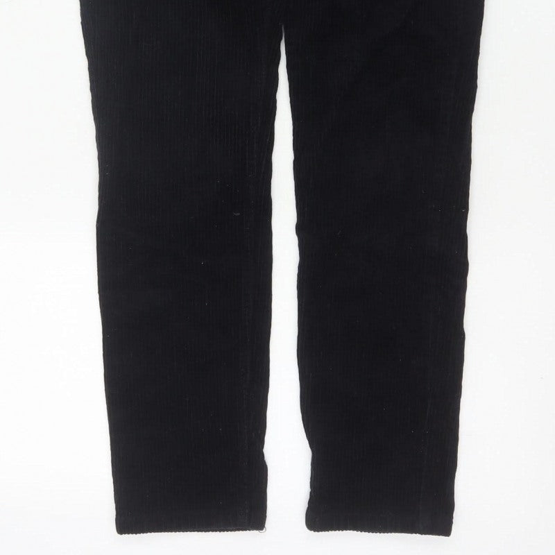 Monki Women’s Black UK 6 Corduroy Skinny Trousers