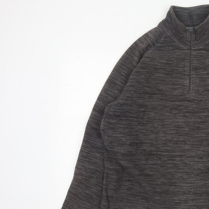 Mountain Warehouse Men’s Grey M 1/2 Zip Fleece Sweatshirt