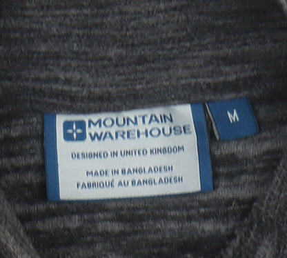 Mountain Warehouse Men’s Grey M 1/2 Zip Fleece Sweatshirt