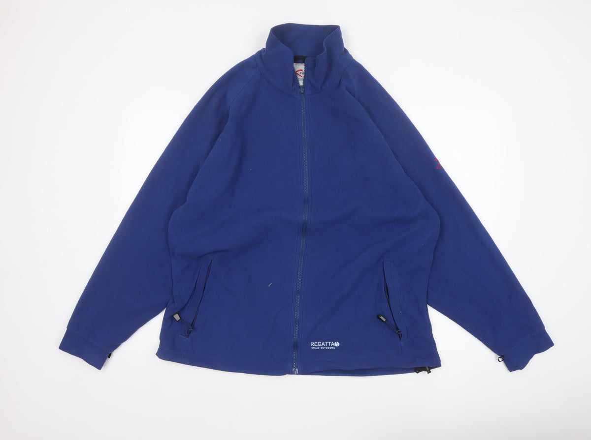 Regatta Xert Men's Blue L 42in Fleece Full Zip Outdoor Jacket