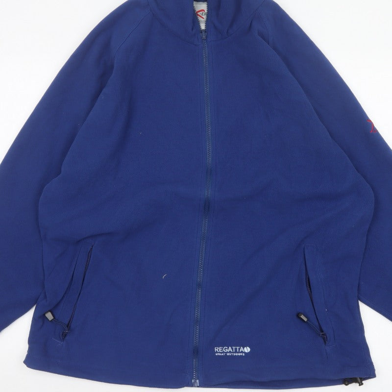 Regatta Xert Men's Blue L 42in Fleece Full Zip Outdoor Jacket
