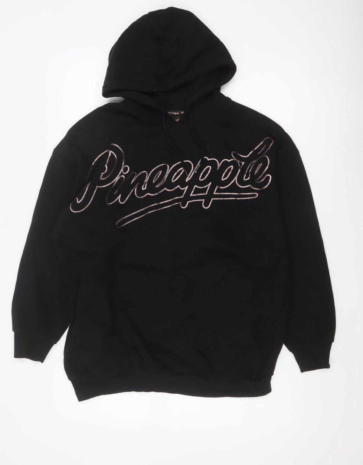 Primark Pineapple Dance Studios Women Black XS Pullover Hoodie