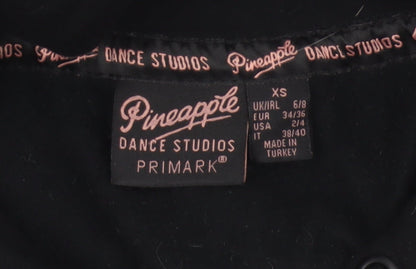 Primark Pineapple Dance Studios Women Black XS Pullover Hoodie